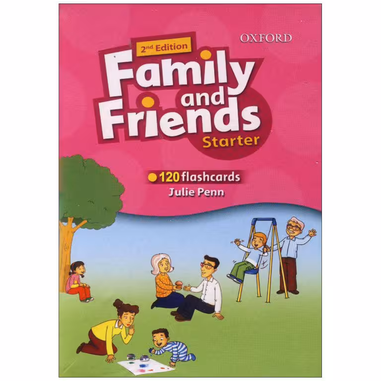 Family and Friends Starter Flash Cards (فلش کارت)