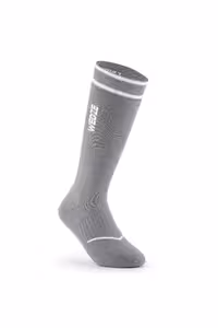 جوراب اسکی اسنوبرد کودک خاکستری 50 Decathlon
