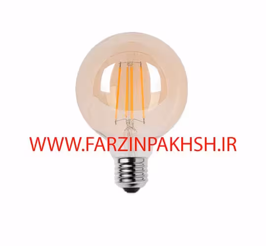 لامپ 8 وات G95 فیلامنتی رویالوکس(پارس شعاع)پایه E27 مدل 4169
