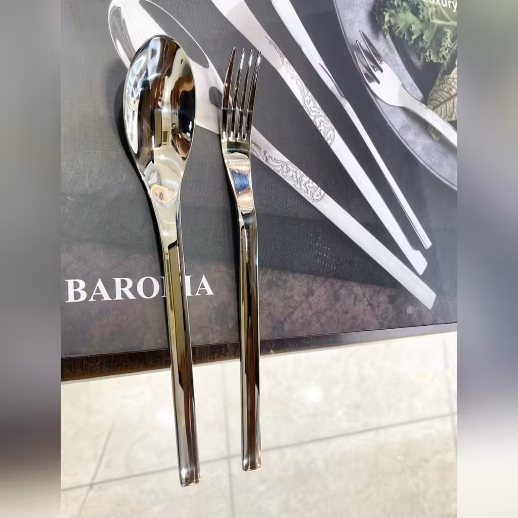 سرویس قاشق چنگال 110 پارچه 24 نفره بارونیا مدل 309m   هارد باکس