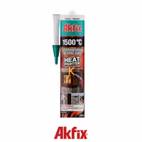 درزگیر سیلیکون آتش بند 1500 درجه آکفیکس