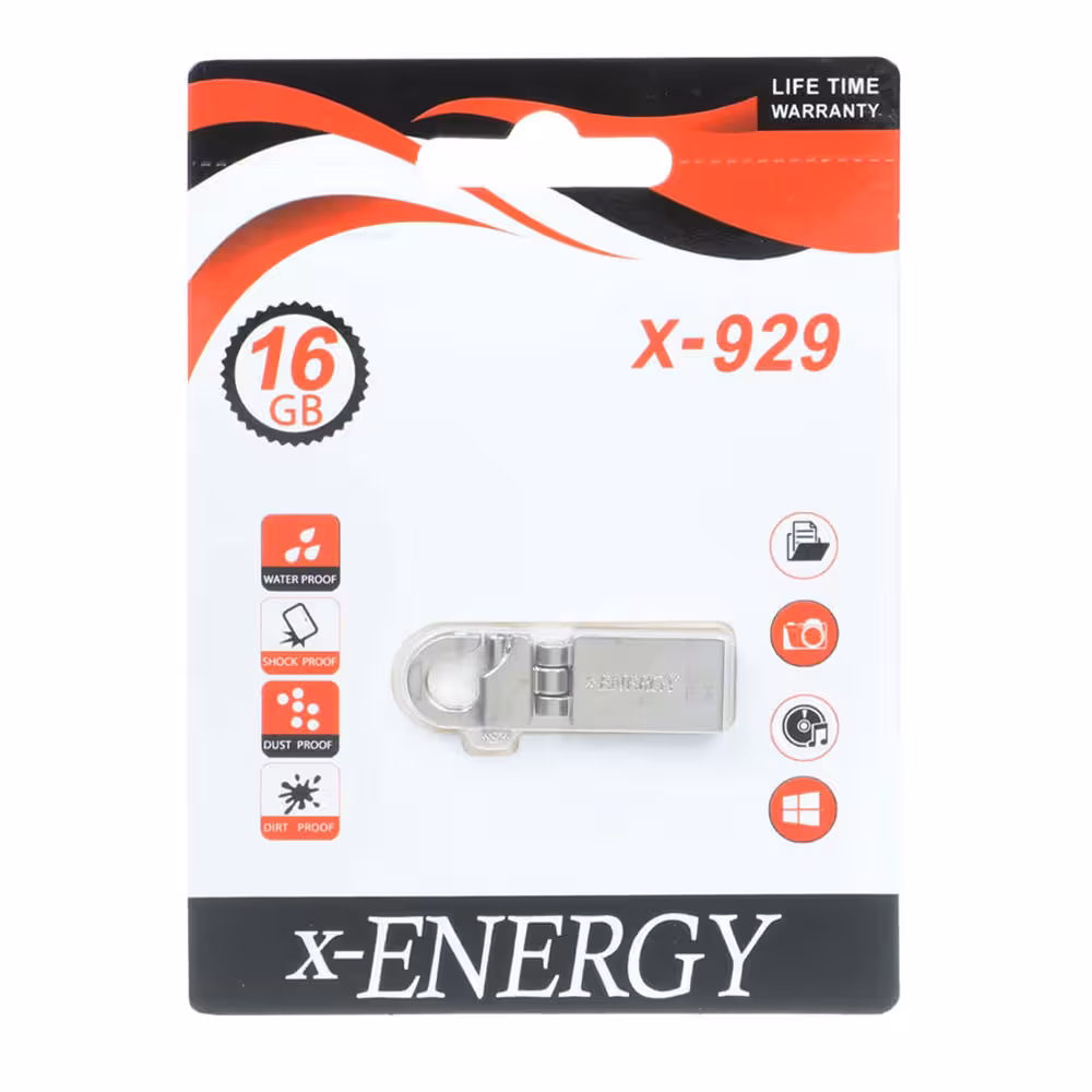 فلش مموری ایکس انرژی مدل X-929 ظرفیت 16 گیگ