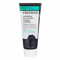 ماسک اسکراب صورت لایه بردار زغال و نارگیل فریمن مدل Exfoliating Charcoal & Coconut Facial Scrub Mask حجم 89 میل