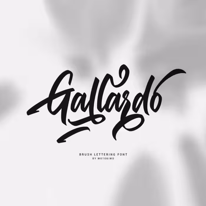 دانلود فونت انگلیسی Gallardo Font