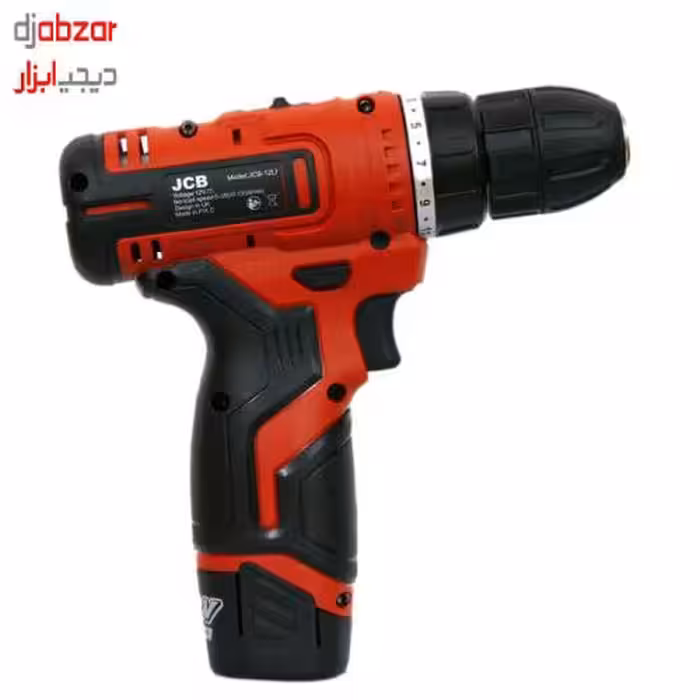 دریل و پیچ گوشتی شارژی 12 ولت جی سی بی