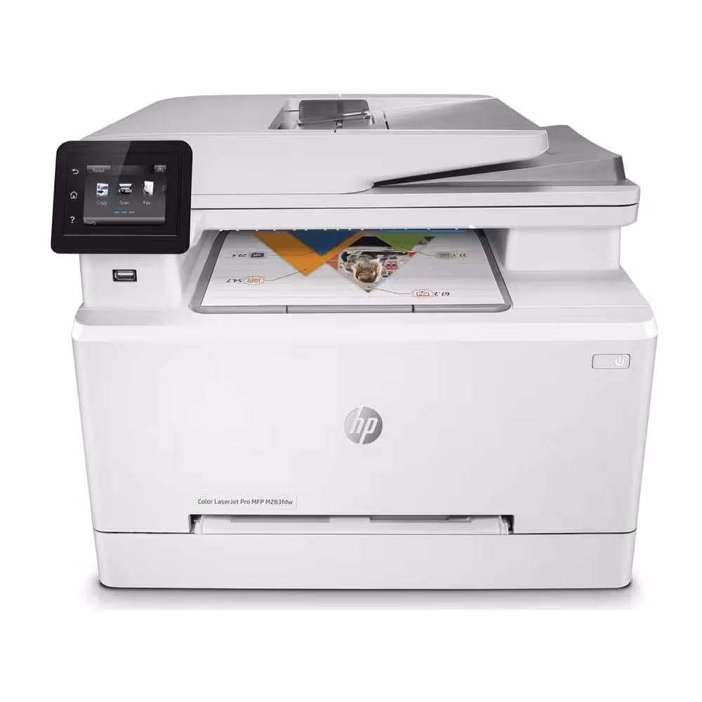 پرینتر چند کاره لیزری اچ‌پی مدل hp Color LaserJet Pro MFP M283fdw