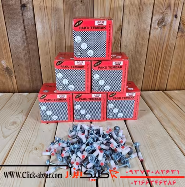 میخ میخکوب دستی 100 عددی باس مدل NG