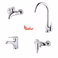 ست شیرآلات سمپو مدل سارا کروم