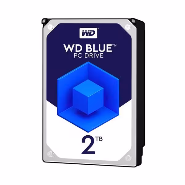 هارددیسک اینترنال وسترن دیجیتال 2TB Blue WD20EZRZ - آوین سرور
