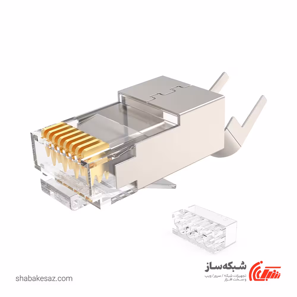 قیمت و خرید سوکت شبکه میان گذر Cat7 SFTP - شبکه ساز