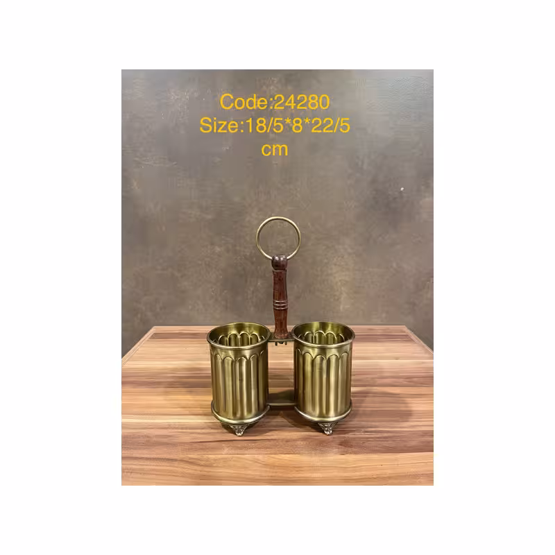 جاکاردی دسته چوبی برنجی 24280