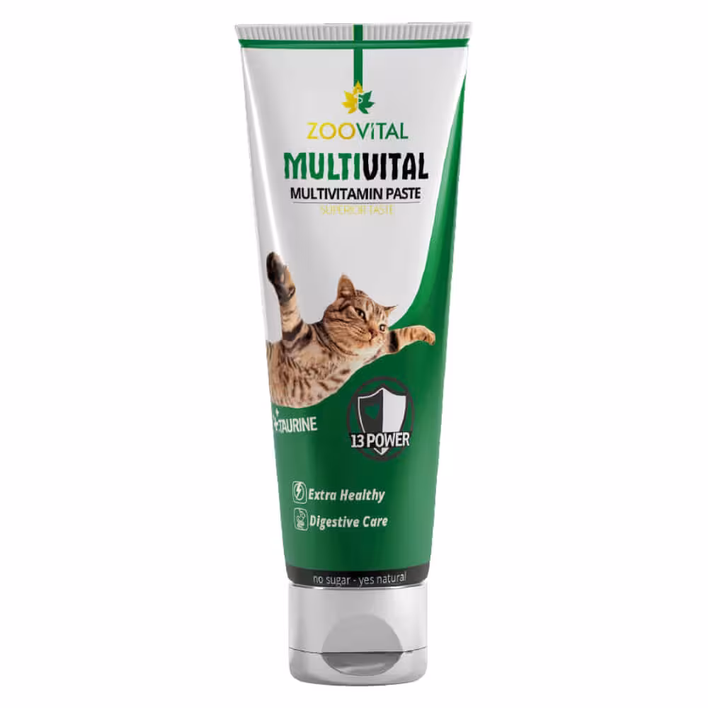مولتی ویتامین گربه زوویتال مدل Multivitamin Paste وزن 100 گرم