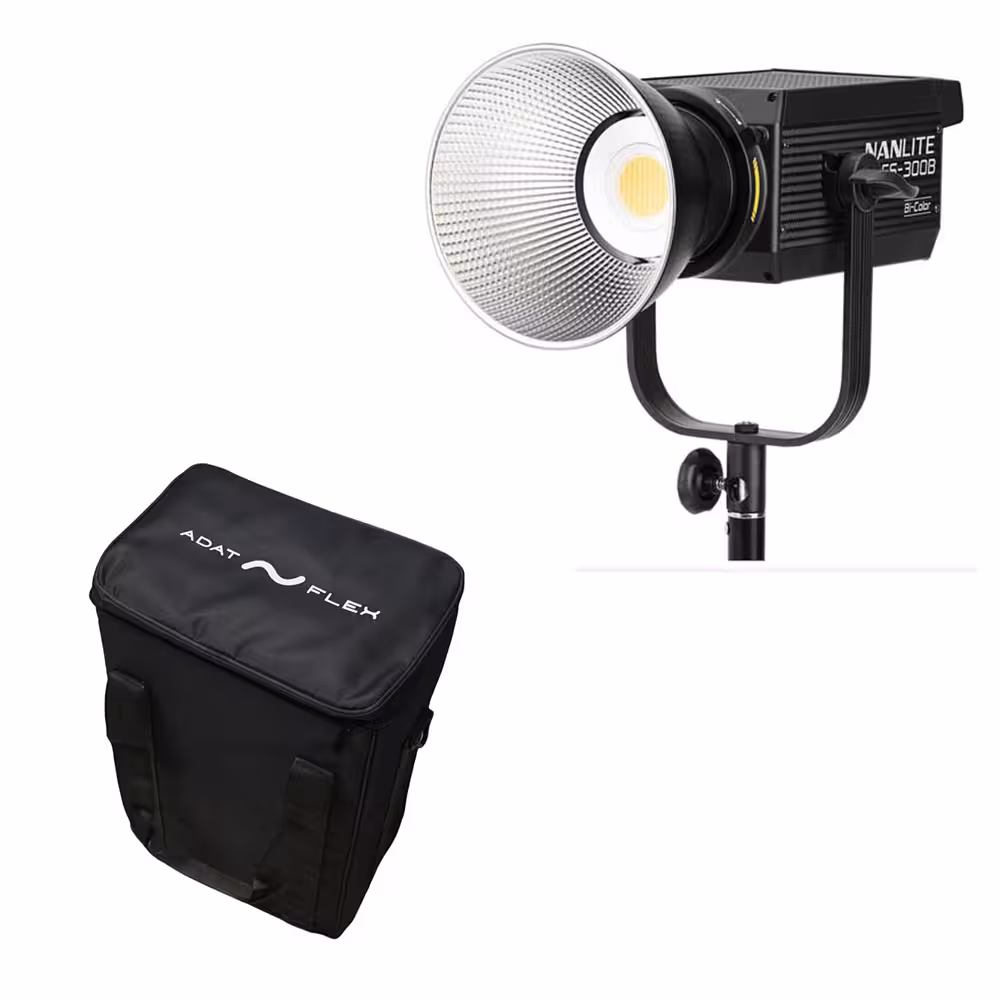 کیت نور ثابت نانلایت FS-300B به همراه کیف AdatFlex