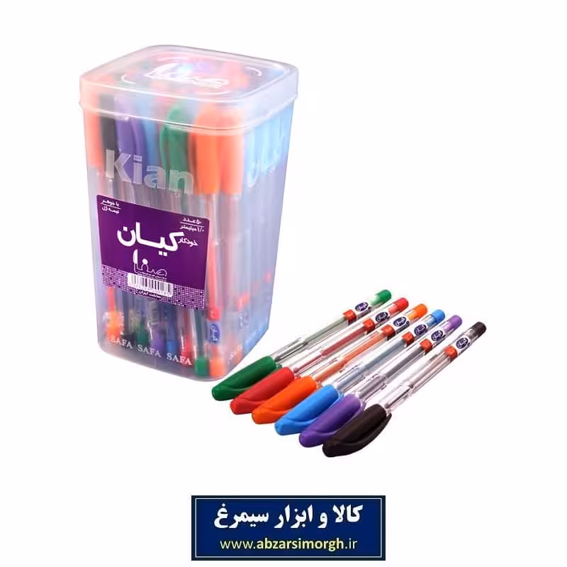 خودکار رنگی کیان Kian نوک 1 میلیمتر