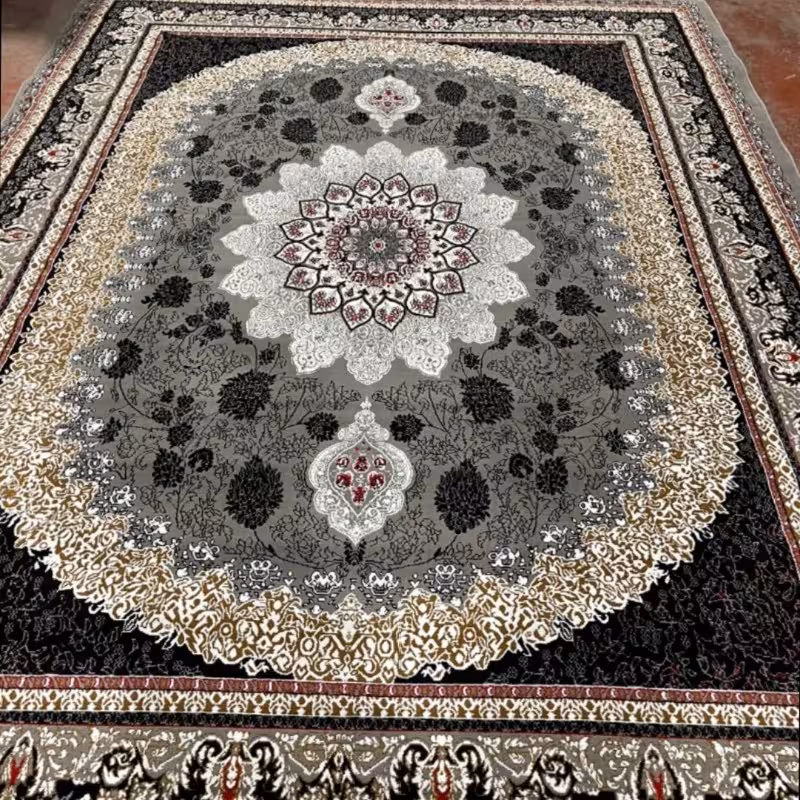 فرش ماشینی 9متری کاشان نقشه سیتا (ارسال رایگان)