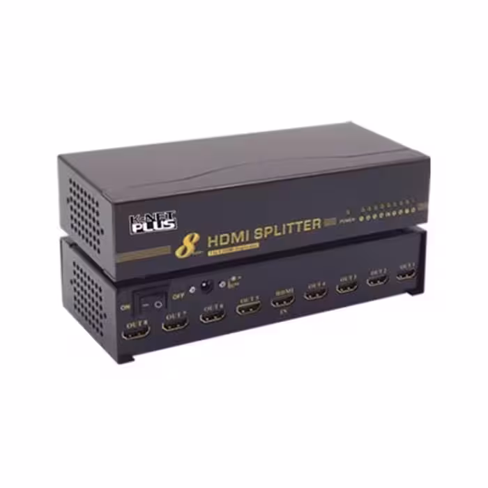 اسپلیتر 8 پورت HDMI کی نت پلاس KP-S648