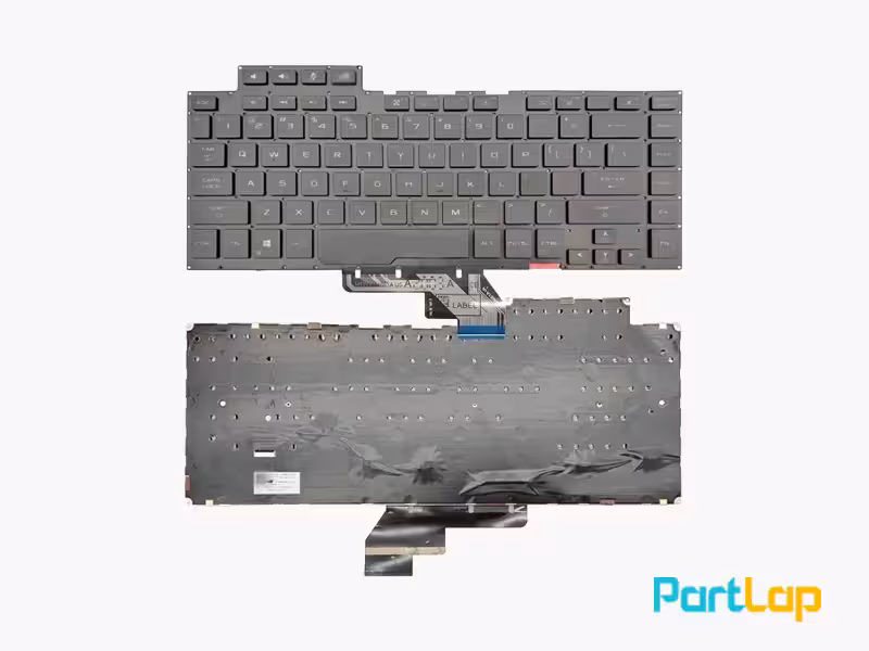 کیبورد لپ تاپ ایسوس ROG Zephyrus GA502 ، GU502 ، GX502