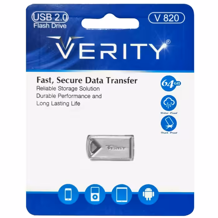 فلش مموری وریتی مدل V-820 ظرفیت 64 گیگابایت