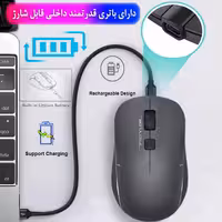 ماوس بی سیم ای فورتک مدل F_B_26_CS_AIR_SILENT