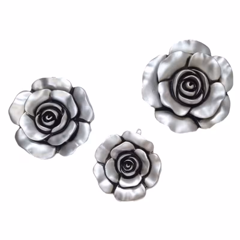 دیوارکوب طرح گل مجموعه سه عددی