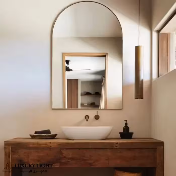 آینه دیواری گنبدی رومیزی مدل LX14
