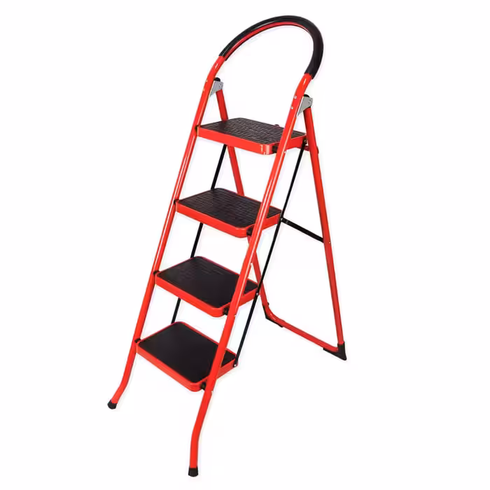 نردبان چهار پله مدل کاراسان کد 26010002 | کالا مکس