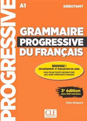 دانلود کتاب Grammaire progressive - debutant - 3eme