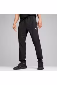 شلوار گرمکن ورزشی مشکی مردانه SIX اورجینال Puma