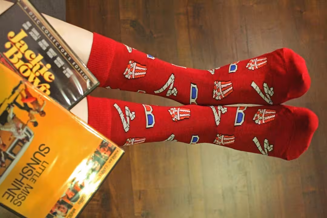 جوراب ساقدار داینوساکس طرح سینما