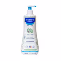 لوسیون بدن مرطوب کننده Mustela Hydra Bébé ماستلا با آووکادو ارگانیک برای پوست معمولی حجم 500 میل