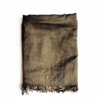 شال گردن قهوه ای ساده مردانه SH1022