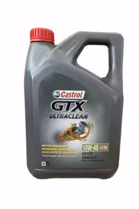 روغن و مکمل موتور GTX ULTRACLEAN 10W40 A3 B4 4LT کاسترول اورجینال Castrol