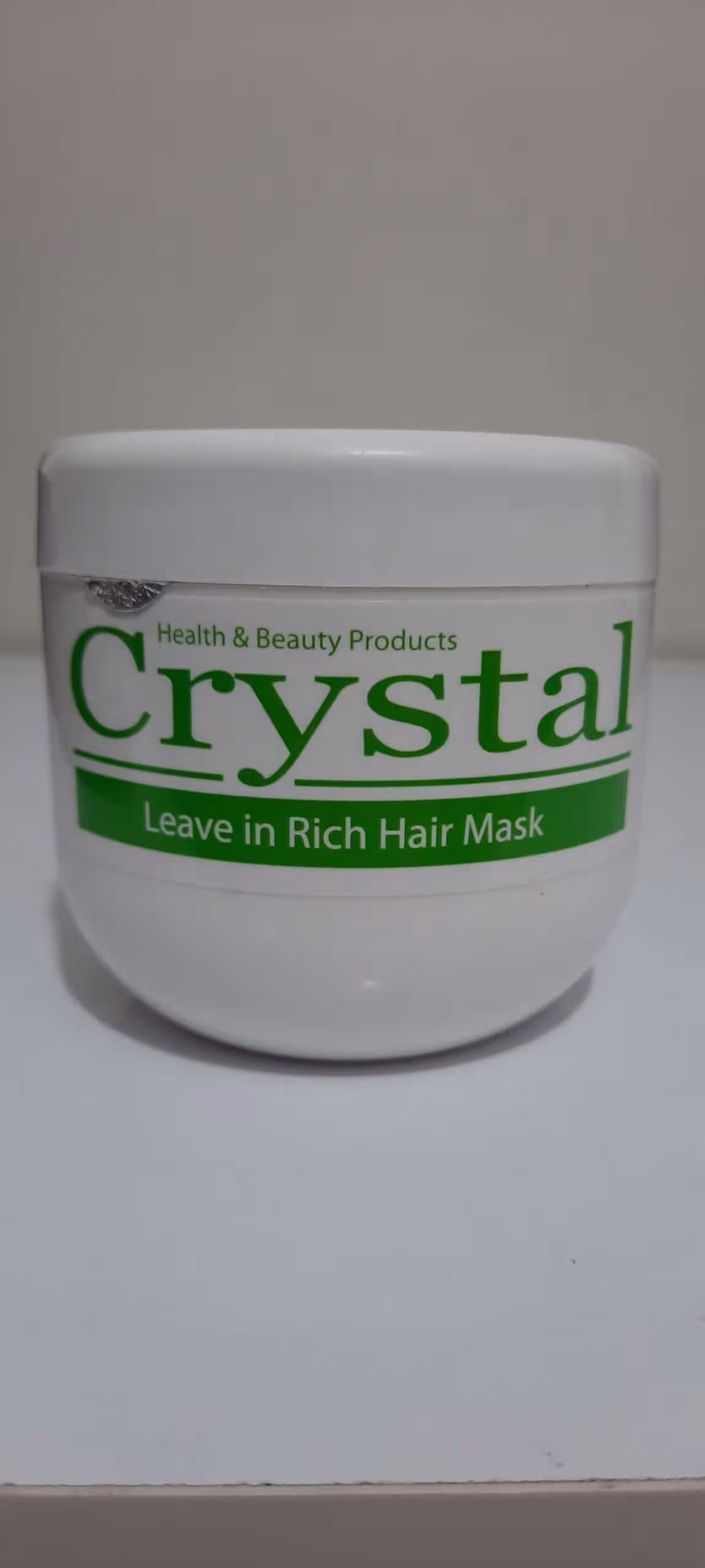 ماسک موی مغذی کریستال مدل بدون آبکشی حجم 500 میلی لیتر