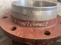 فلنج گلودار 8 اینچ  استنلس استیل ریس فیس  رده 10 کلاس 150  از جنس  A SA182/F 316/316