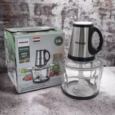 خرد کن 3,8 لیتر کاسه شیشه ای فیلیپس