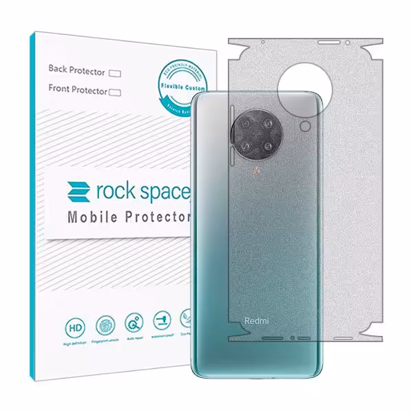 گلس پشت گوشی شیائومی Redmi K30 Ultra مدل نانو هیدروژل مات برند راک اسپیس کد 23847M