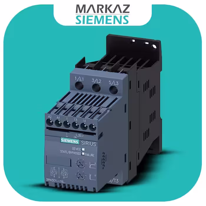 3RW3013-1BB14 سافت استارتر آنالوگ زیمنس 1.5 کیلووات 3RW30