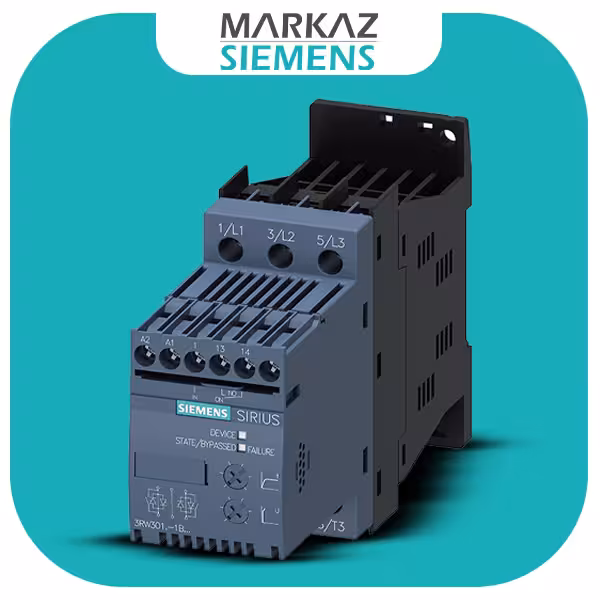 3RW3013-1BB14 سافت استارتر آنالوگ زیمنس 1.5 کیلووات 3RW30