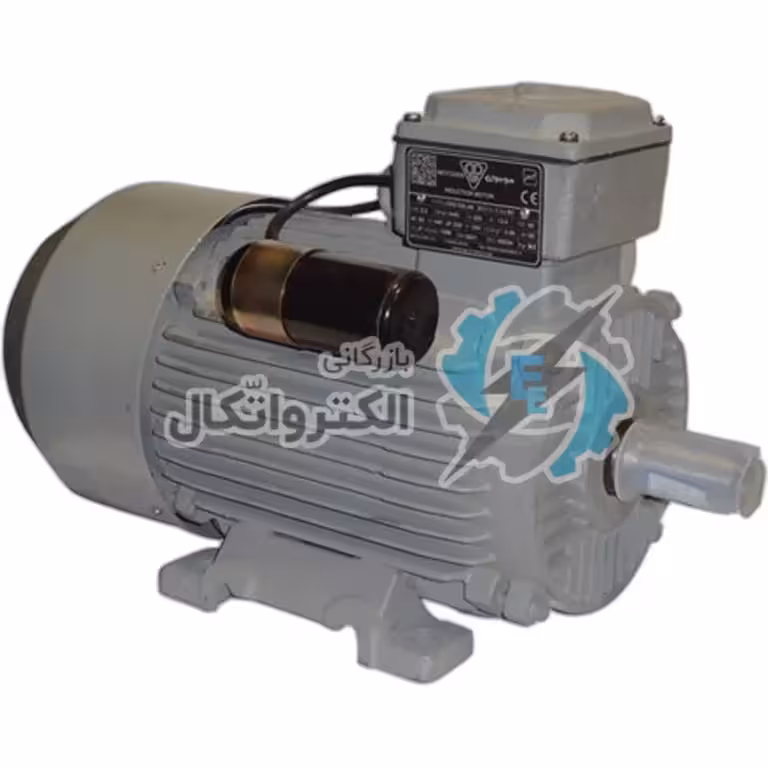 الکتروموتور تکفاز دو خازنه با فریم چدنی مدل CRS 100L4B