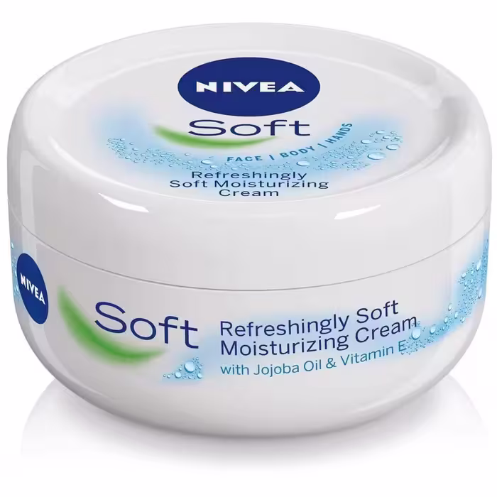 کرم نرم کننده نیوآ مدل Soft حجم 100 میلی لیتر Nivea Soft Jar Cream 100ml