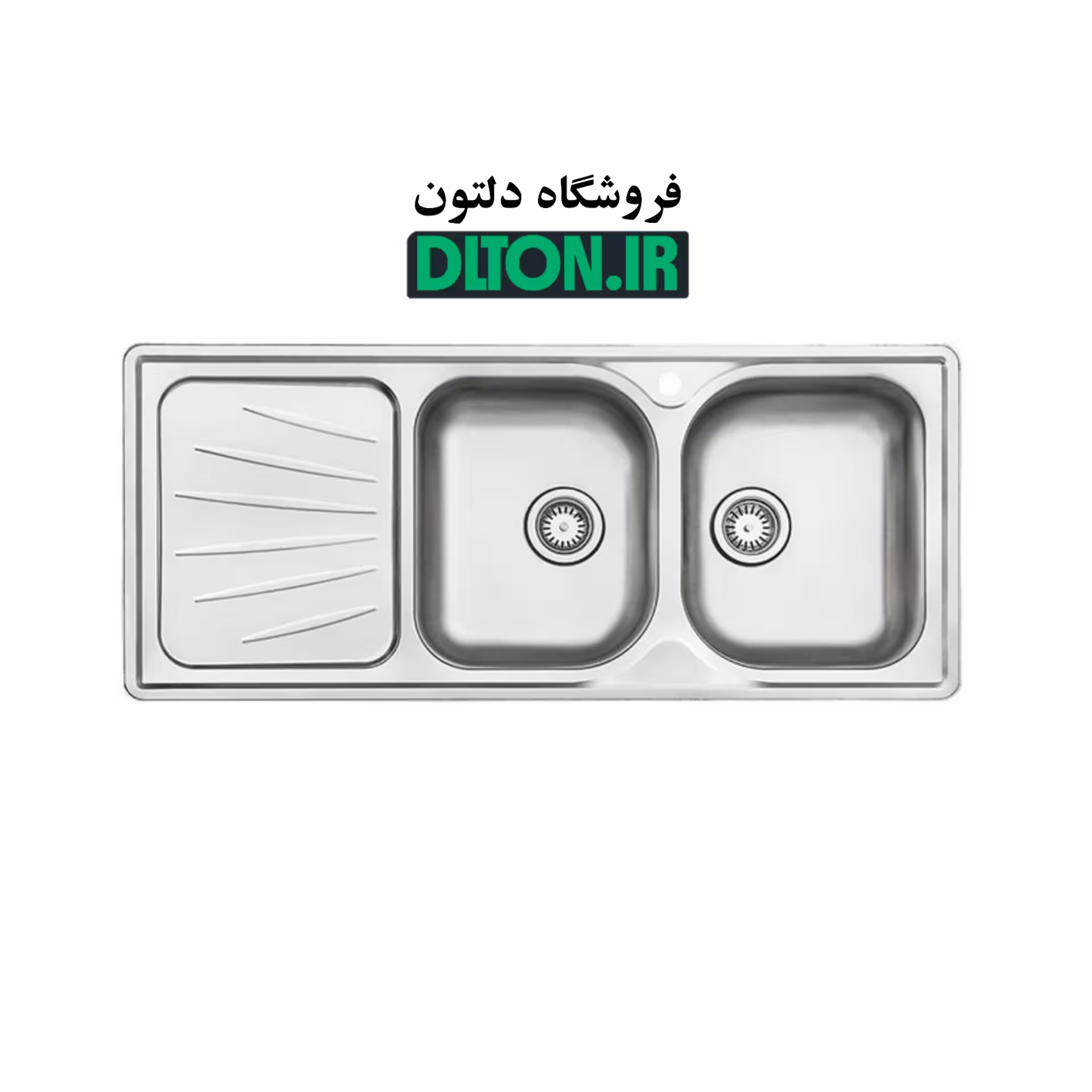 سینک استیل البرز مدل 214 توکار