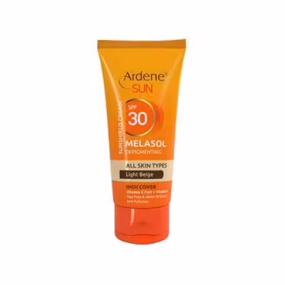 کرم ضد آفتاب آردن​ مدل Melasol SPF 30​ حجم 50 میلی لیتر - بژ روشن