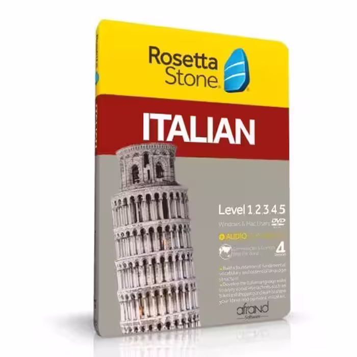 خودآموز زبان ایتالیایی رزتا استون افرند ROSETTA STONE ITALIAN