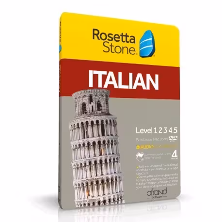 خودآموز زبان ایتالیایی رزتا استون افرند ROSETTA STONE ITALIAN