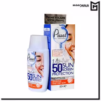 کرم ضد آفتاب بی رنگ SPF50 پیکسل مناسب پوست خشک و حساس حجم 50 میلی لیتر (قیمت خرید عمده 322.000 تومان)