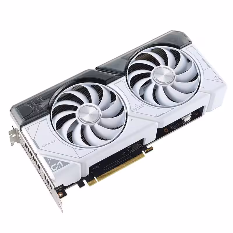 خرید کارت گرافیک ایسوس ASUS Dual GeForce RTX 4070 SUPER OC 12GB GDDR6X White Edition با بهترین قیمت