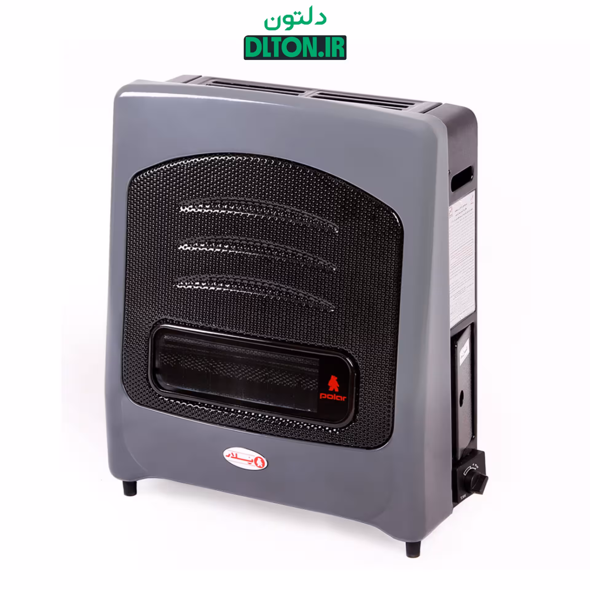 بخاری دودکش دار گاز سوز پلار مدل INVENT PLR104