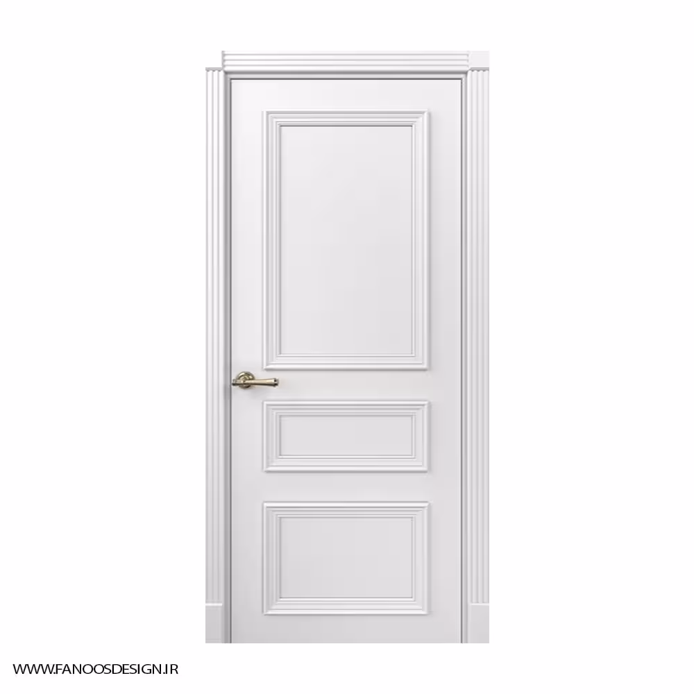 در اتاق خواب کلاسیک سه قاب برجسته کد 1166