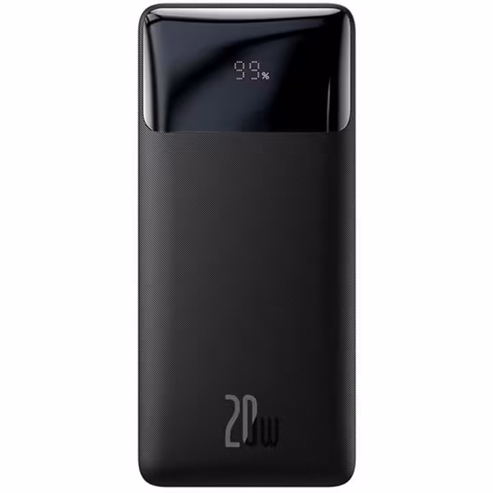 پاوربانک باسئوس Baseus Bipow Digital Display Fast Charge Power Bank 30000mAh 20W مدل PPBD30K