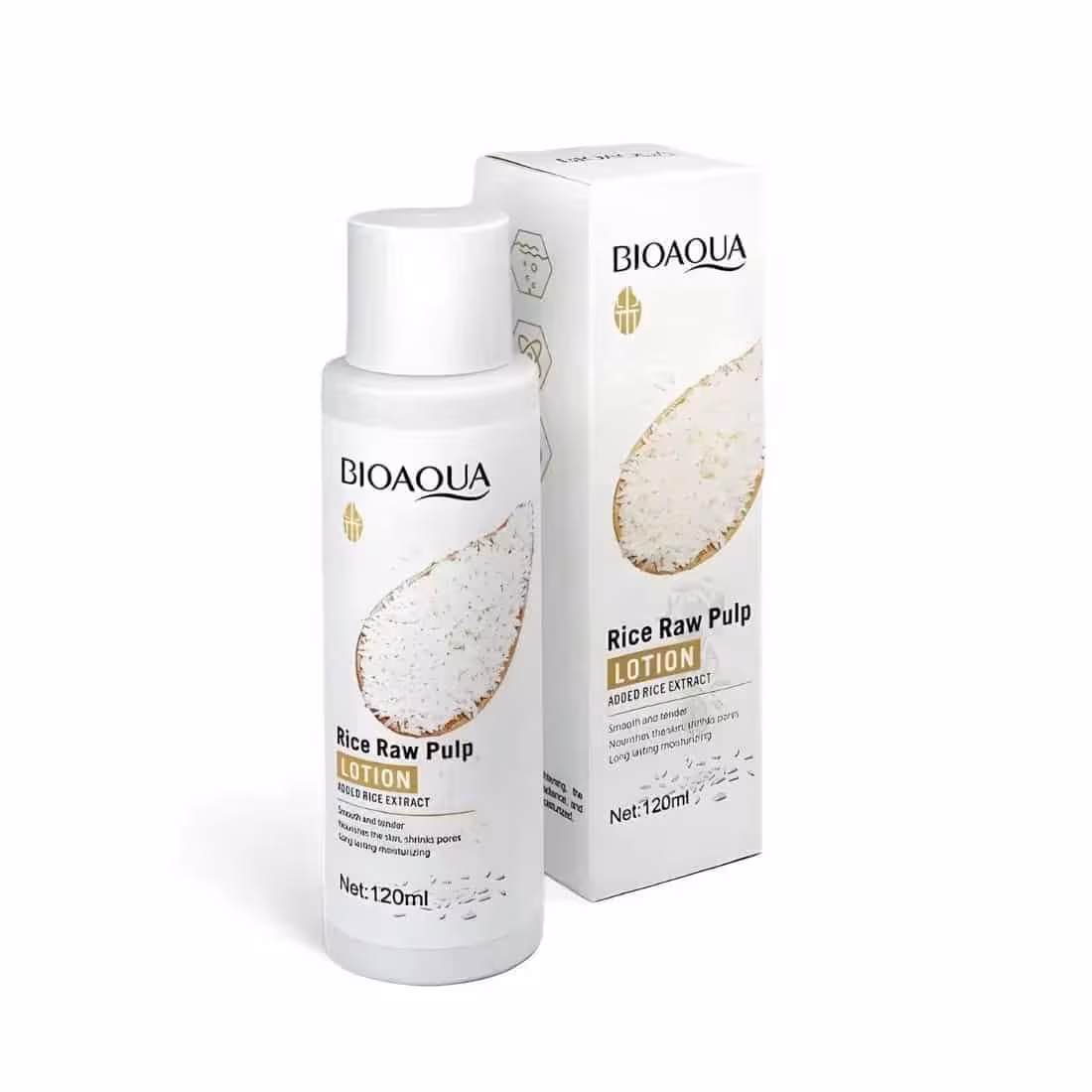 لوسیون مرطوب کننده بیوآکوا مدل Rice Raw Pulp Lotion